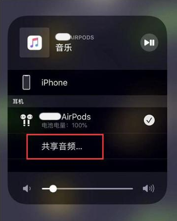 鼎湖苹果14音频维修点分享iPhone14音频共享设置方法 